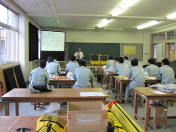 福井県立武生工業高校 出張講習会