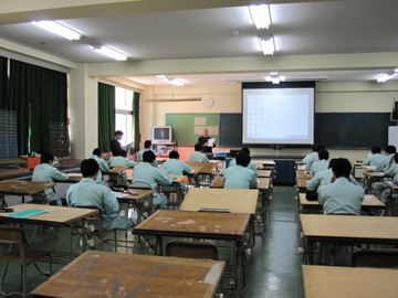 兵庫県立上郡高校 出張講習会